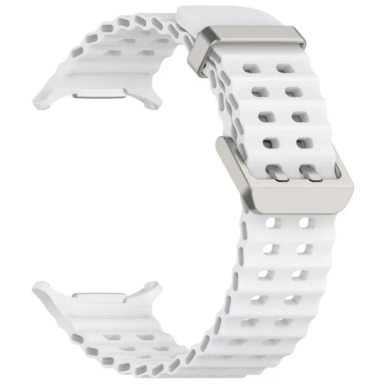 Dây Đeo Đồng Hồ Silicone Khóa Đôi Marine, Dành Cho Samsung Galaxy Watch 47mm / Ultra 2025