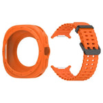 Dây Đeo Đồng Hồ Silicone Khóa Đôi Marine, Dành Cho Samsung Galaxy Watch 47mm / Ultra 2025