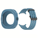 Dây Đeo Đồng Hồ Silicone Khóa Đôi Marine, Dành Cho Samsung Galaxy Watch 47mm / Ultra 2025