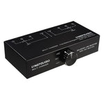 B073 Bộ chọn tín hiệu cân bằng hoàn toàn 1 đầu vào 3 đầu ra Bộ chọn đường cân bằng 3 kênh, không cần nguồn ngoài, chuyển đổi không mất mát, B073