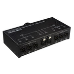 B073 Bộ chọn tín hiệu cân bằng hoàn toàn 1 đầu vào 3 đầu ra Bộ chọn đường cân bằng 3 kênh, không cần nguồn ngoài, chuyển đổi không mất mát, B073