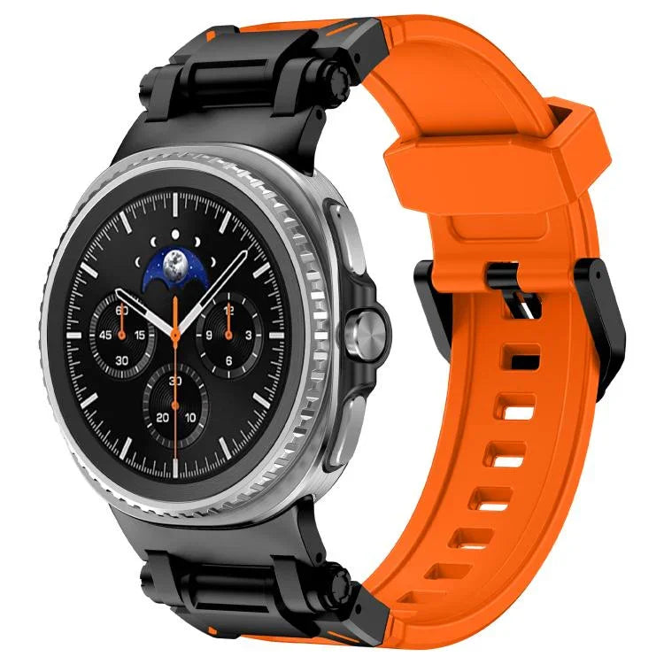 Dây Đeo Đồng Hồ Silicone Kết Nối Kim Loại Explorer, Dành Cho Samsung Galaxy Watch8 / Watch8 Classic