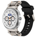 Dây Đeo Đồng Hồ Silicone Kết Nối Kim Loại Explorer, Dành Cho Samsung Galaxy Watch8 / Watch8 Classic