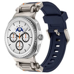 Dây Đeo Đồng Hồ Silicone Kết Nối Kim Loại Explorer, Dành Cho Samsung Galaxy Watch8 / Watch8 Classic