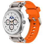 Dây Đeo Đồng Hồ Silicone Kết Nối Kim Loại Explorer, Dành Cho Samsung Galaxy Watch8 / Watch8 Classic