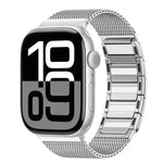Dây đồng hồ thép không gỉ dệt từ tính hình chữ I, Dành cho Apple Watch 46mm / 49mm / 45mm / 44mm, Dành cho Apple Watch 42mm / 41mm / 40mm / 38mm