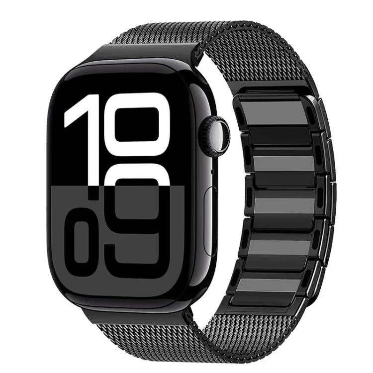 Dây đồng hồ thép không gỉ dệt từ tính hình chữ I, Dành cho Apple Watch 46mm / 49mm / 45mm / 44mm, Dành cho Apple Watch 42mm / 41mm / 40mm / 38mm