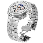 Dây Đeo Đồng Hồ Thép Không Gỉ Khóa Bướm, Dành Cho Samsung Galaxy Watch8 / Watch8 Classic
