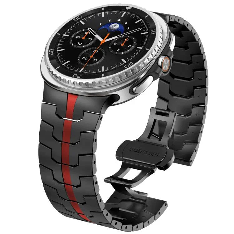 Dây Đeo Đồng Hồ Thép Không Gỉ Khóa Bướm, Dành Cho Samsung Galaxy Watch8 / Watch8 Classic