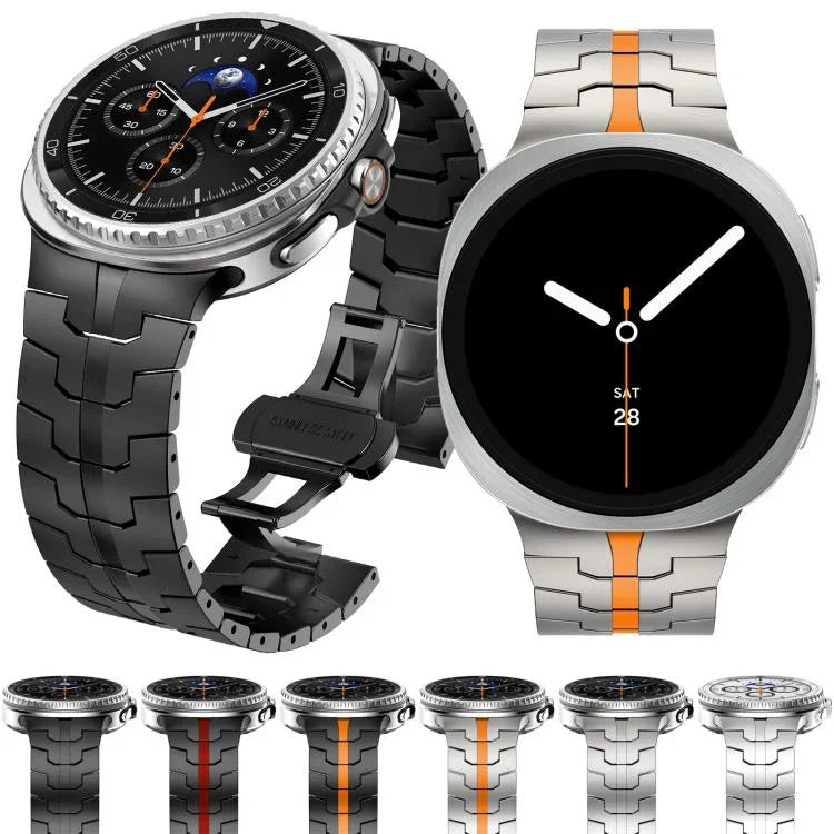 Dây Đeo Đồng Hồ Thép Không Gỉ Khóa Bướm, Dành Cho Samsung Galaxy Watch8 / Watch8 Classic