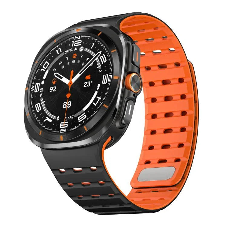 Dây Đeo Đồng Hồ Silicone Thoáng Khí Khóa Nam Châm, Dành Cho Samsung Galaxy Watch Ultra 47mm / Ultra 2025