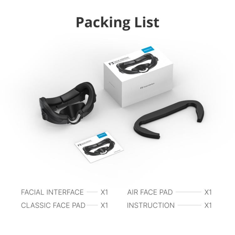 Đệm làm mát mặt nạ thay thế BOBOVR F3 cho Meta Quest 3, đệm mặt tai nghe VR, F3
