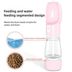 Cốc Du Lịch Đa Năng Ngoài Trời Cho Thú Cưng, Màu Trơn, Có Họa Tiết