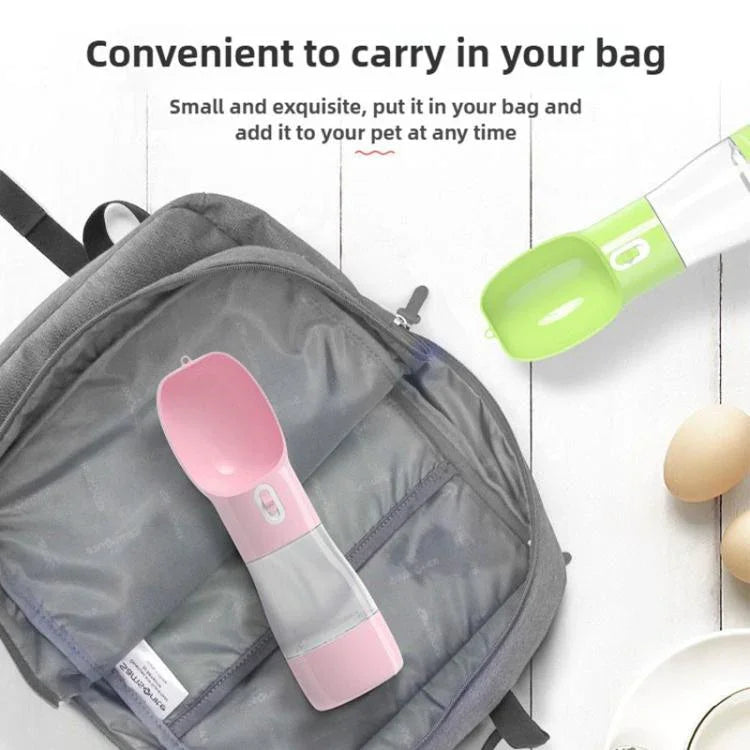 Cốc Du Lịch Đa Năng Ngoài Trời Cho Thú Cưng, Màu Trơn, Có Họa Tiết