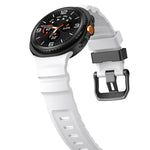 Dây Đeo Đồng Hồ Silicone Thể Thao Khóa Đen, Dành Cho Samsung Galaxy Watch8 / Watch8 Classic