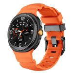 Dây Đeo Đồng Hồ Silicone Thể Thao Khóa Đen, Dành Cho Samsung Galaxy Watch8 / Watch8 Classic