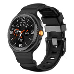 Dây Đeo Đồng Hồ Silicone Thể Thao Khóa Đen, Dành Cho Samsung Galaxy Watch8 / Watch8 Classic