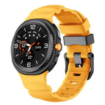 Dây Đeo Đồng Hồ Silicone Thể Thao Khóa Đen, Dành Cho Samsung Galaxy Watch8 / Watch8 Classic