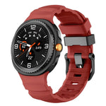 Dây Đeo Đồng Hồ Silicone Thể Thao Khóa Đen, Dành Cho Samsung Galaxy Watch8 / Watch8 Classic