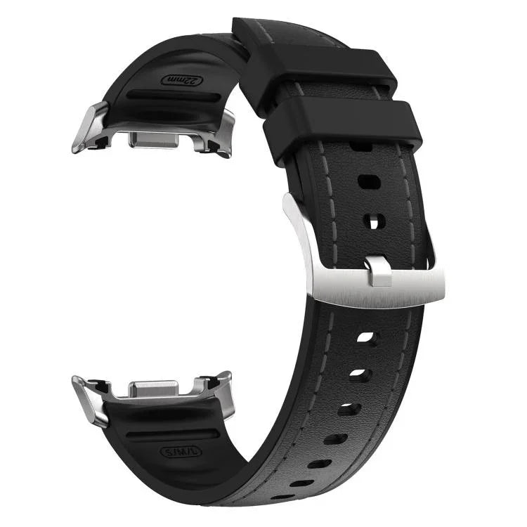 Dây Đeo Đồng Hồ Da Tổng Hợp Silicone, Dành Cho Samsung Galaxy Watch8 / Watch8 Classic