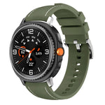 Dây Đeo Đồng Hồ Da Tổng Hợp Silicone, Dành Cho Samsung Galaxy Watch8 / Watch8 Classic
