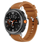 Dây Đeo Đồng Hồ Da Tổng Hợp Silicone, Dành Cho Samsung Galaxy Watch8 / Watch8 Classic
