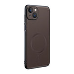 Ốp lưng da trơn chống sốc MagSafe, dành cho iPhone 15, iPhone 14 Plus, iPhone 14, iPhone 14 Pro, iPhone 14 Pro Max, iPhone 13 Pro Max, iPhone 13 Pro, iPhone 13