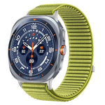 Dây Đeo Đồng Hồ Nylon Dệt Móc Và Vòng Giao Diện Kim Loại, Dành Cho Samsung Galaxy Watch Ultra 47mm / Ultra 2025