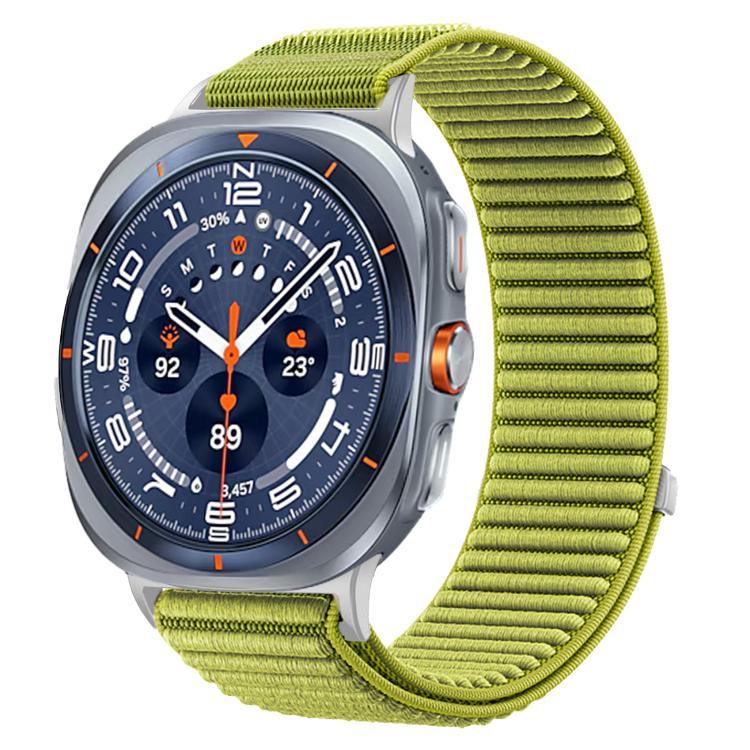 Dây Đeo Đồng Hồ Nylon Dệt Móc Và Vòng Giao Diện Kim Loại, Dành Cho Samsung Galaxy Watch Ultra 47mm / Ultra 2025
