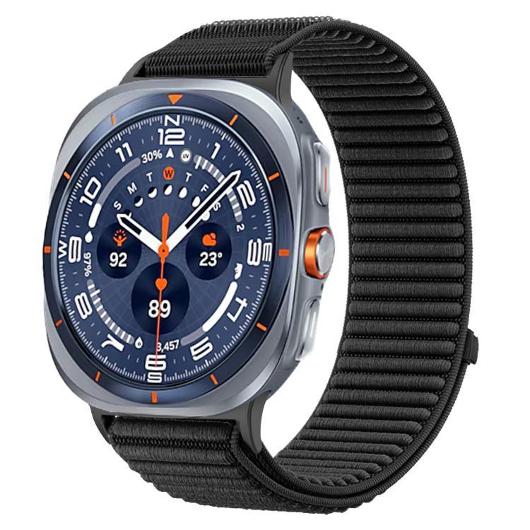 Dây Đeo Đồng Hồ Nylon Dệt Móc Và Vòng Giao Diện Kim Loại, Dành Cho Samsung Galaxy Watch Ultra 47mm / Ultra 2025