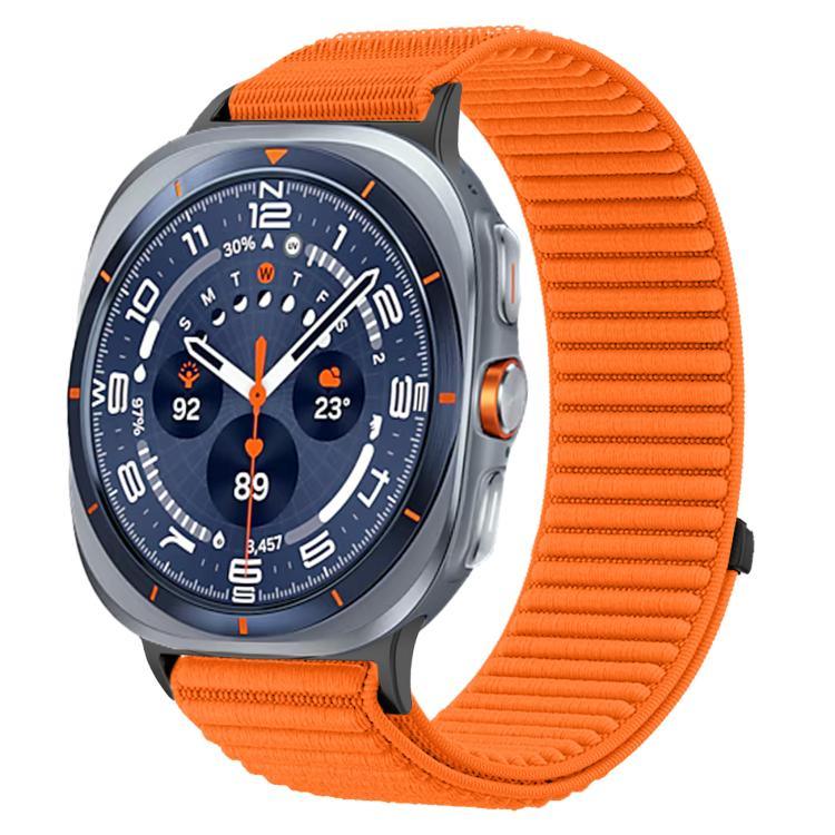 Dây Đeo Đồng Hồ Nylon Dệt Móc Và Vòng Giao Diện Kim Loại, Dành Cho Samsung Galaxy Watch Ultra 47mm / Ultra 2025