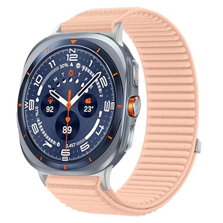 Dây Đeo Đồng Hồ Nylon Dệt Móc Và Vòng Giao Diện Kim Loại, Dành Cho Samsung Galaxy Watch Ultra 47mm / Ultra 2025