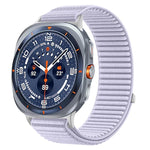Dây Đeo Đồng Hồ Nylon Dệt Móc Và Vòng Giao Diện Kim Loại, Dành Cho Samsung Galaxy Watch Ultra 47mm / Ultra 2025