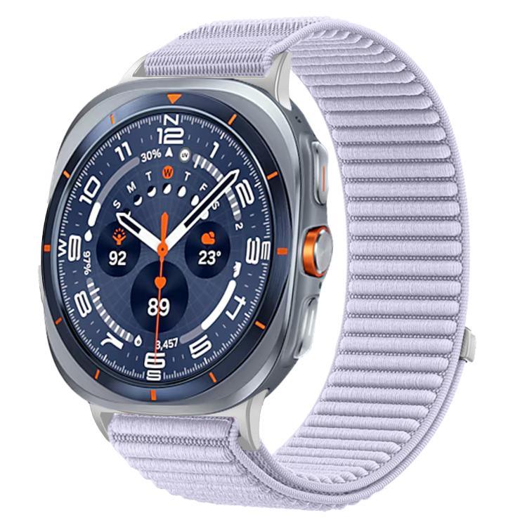 Dây Đeo Đồng Hồ Nylon Dệt Móc Và Vòng Giao Diện Kim Loại, Dành Cho Samsung Galaxy Watch Ultra 47mm / Ultra 2025