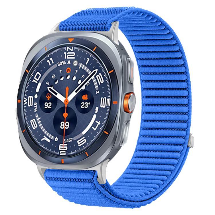 Dây Đeo Đồng Hồ Nylon Dệt Móc Và Vòng Giao Diện Kim Loại, Dành Cho Samsung Galaxy Watch Ultra 47mm / Ultra 2025