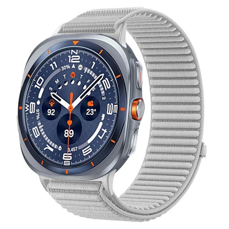 Dây Đeo Đồng Hồ Nylon Dệt Móc Và Vòng Giao Diện Kim Loại, Dành Cho Samsung Galaxy Watch Ultra 47mm / Ultra 2025