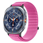 Dây Đeo Đồng Hồ Nylon Dệt Móc Và Vòng Giao Diện Kim Loại, Dành Cho Samsung Galaxy Watch Ultra 47mm / Ultra 2025