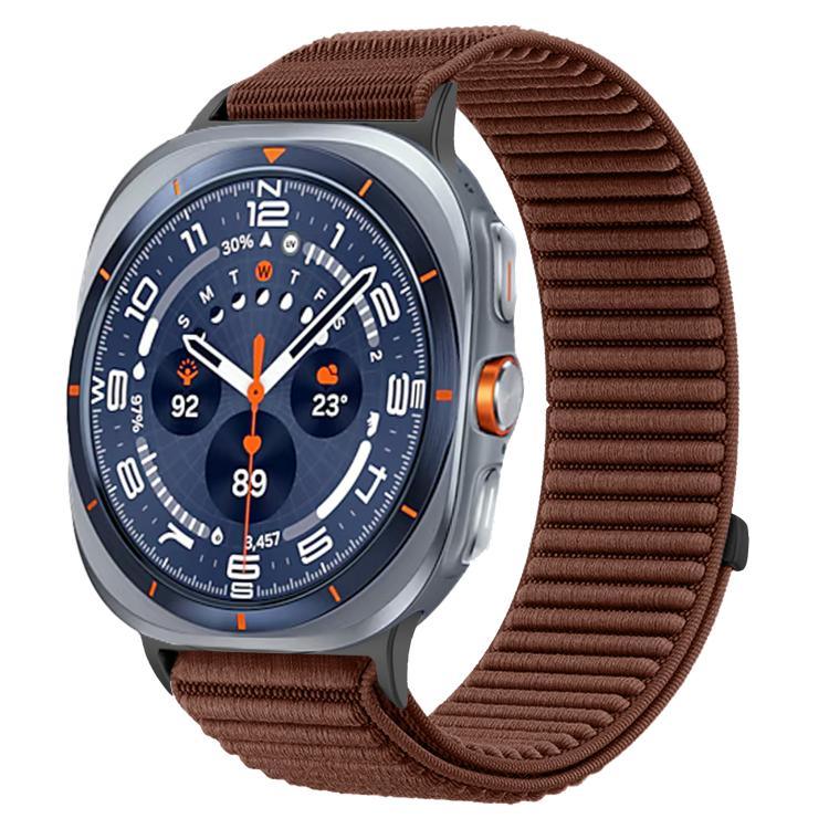 Dây Đeo Đồng Hồ Nylon Dệt Móc Và Vòng Giao Diện Kim Loại, Dành Cho Samsung Galaxy Watch Ultra 47mm / Ultra 2025