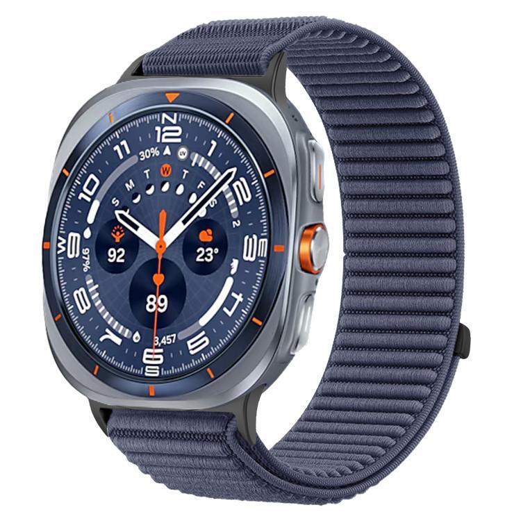 Dây Đeo Đồng Hồ Nylon Dệt Móc Và Vòng Giao Diện Kim Loại, Dành Cho Samsung Galaxy Watch Ultra 47mm / Ultra 2025