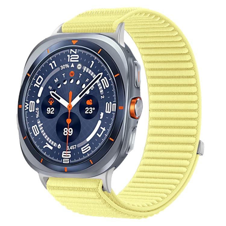 Dây Đeo Đồng Hồ Nylon Dệt Móc Và Vòng Giao Diện Kim Loại, Dành Cho Samsung Galaxy Watch Ultra 47mm / Ultra 2025