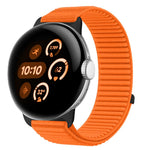Dây đồng hồ khóa móc và vòng nylon dệt giao diện kim loại, dành cho Google Pixel Watch 4 / Watch 3 45mm, dành cho Google Pixel Watch 4 / 3 / 2 / 1 41mm