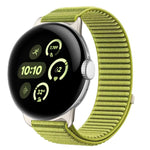 Dây đồng hồ khóa móc và vòng nylon dệt giao diện kim loại, dành cho Google Pixel Watch 4 / Watch 3 45mm, dành cho Google Pixel Watch 4 / 3 / 2 / 1 41mm