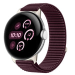Dây đồng hồ khóa móc và vòng nylon dệt giao diện kim loại, dành cho Google Pixel Watch 4 / Watch 3 45mm, dành cho Google Pixel Watch 4 / 3 / 2 / 1 41mm
