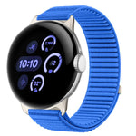 Dây đồng hồ khóa móc và vòng nylon dệt giao diện kim loại, dành cho Google Pixel Watch 4 / Watch 3 45mm, dành cho Google Pixel Watch 4 / 3 / 2 / 1 41mm