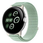 Dây đồng hồ khóa móc và vòng nylon dệt giao diện kim loại, dành cho Google Pixel Watch 4 / Watch 3 45mm, dành cho Google Pixel Watch 4 / 3 / 2 / 1 41mm