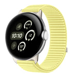 Dây đồng hồ khóa móc và vòng nylon dệt giao diện kim loại, dành cho Google Pixel Watch 4 / Watch 3 45mm, dành cho Google Pixel Watch 4 / 3 / 2 / 1 41mm