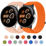 Dây đồng hồ khóa móc và vòng nylon dệt giao diện kim loại, dành cho Google Pixel Watch 4 / Watch 3 45mm, dành cho Google Pixel Watch 4 / 3 / 2 / 1 41mm