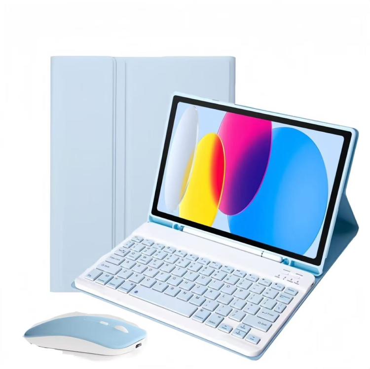 Bao da máy tính bảng có bàn phím Bluetooth từ tính tháo rời kèm chuột, cho iPad 2025, cho iPad 2022