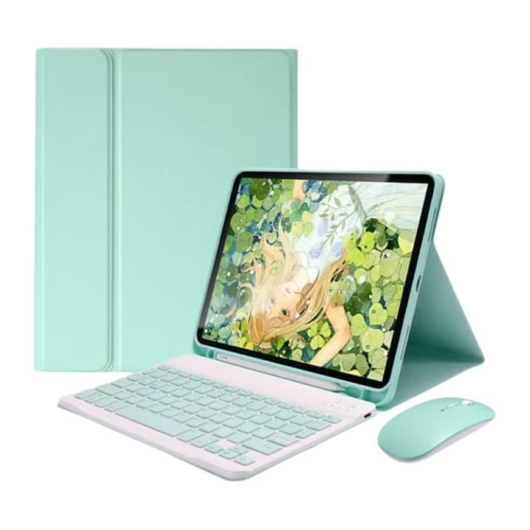 Bao da máy tính bảng có bàn phím Bluetooth từ tính tháo rời kèm chuột, cho iPad 2025, cho iPad 2022