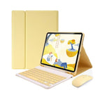 Bao da máy tính bảng có bàn phím Bluetooth từ tính tháo rời kèm chuột, cho iPad 2025, cho iPad 2022